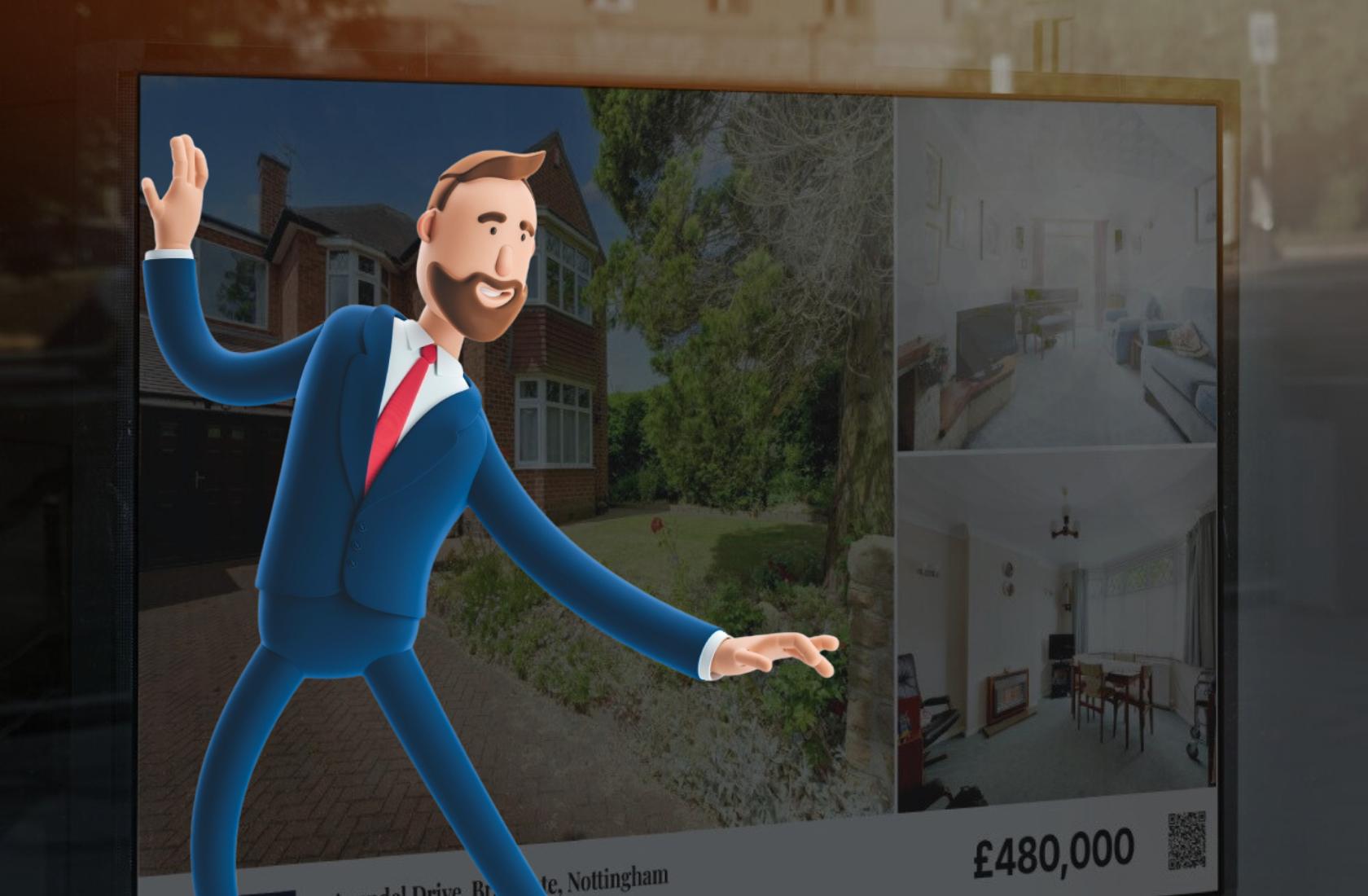 Power up with Digital Window Displays | Estate Track
